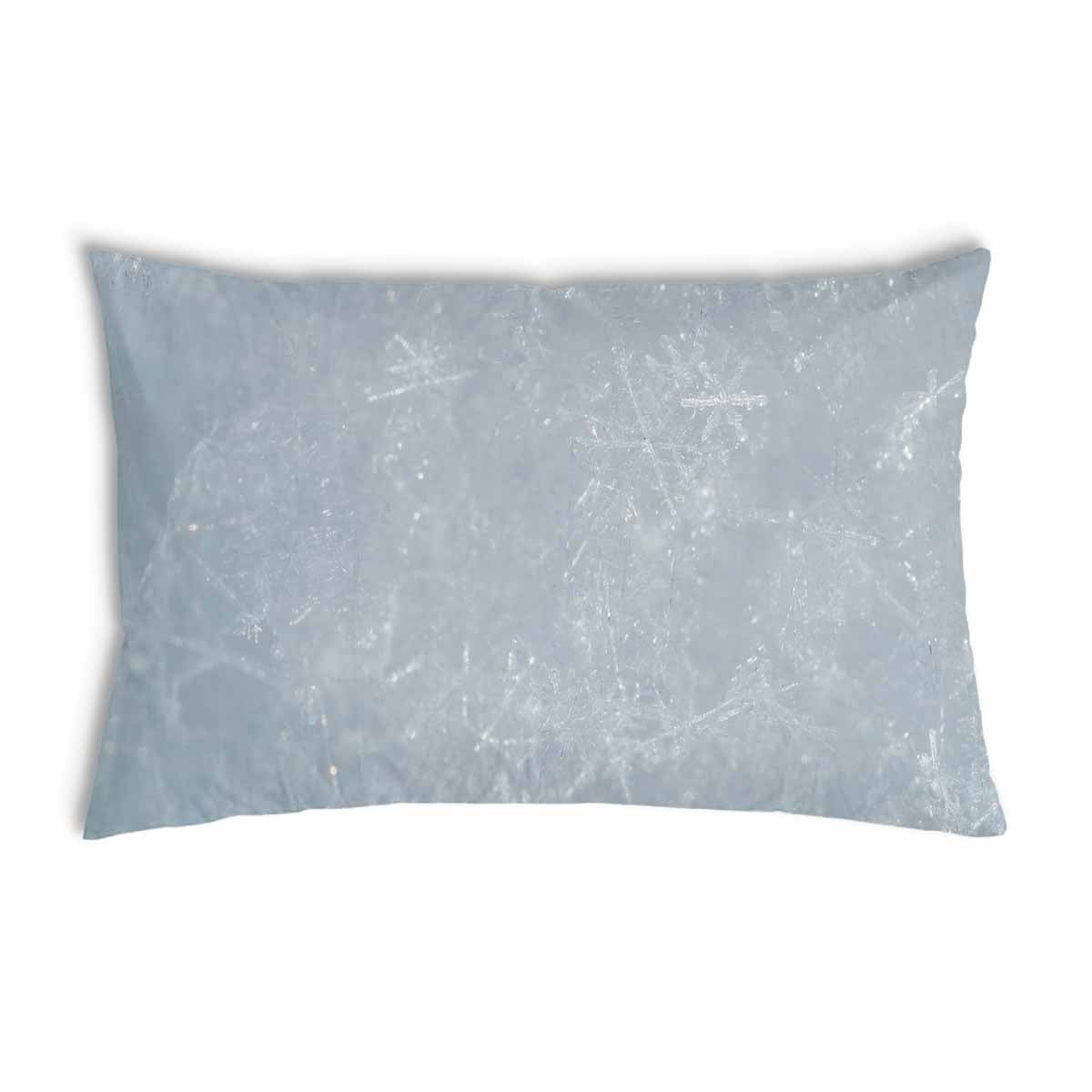 Health Pillow Gray with Snowflakes