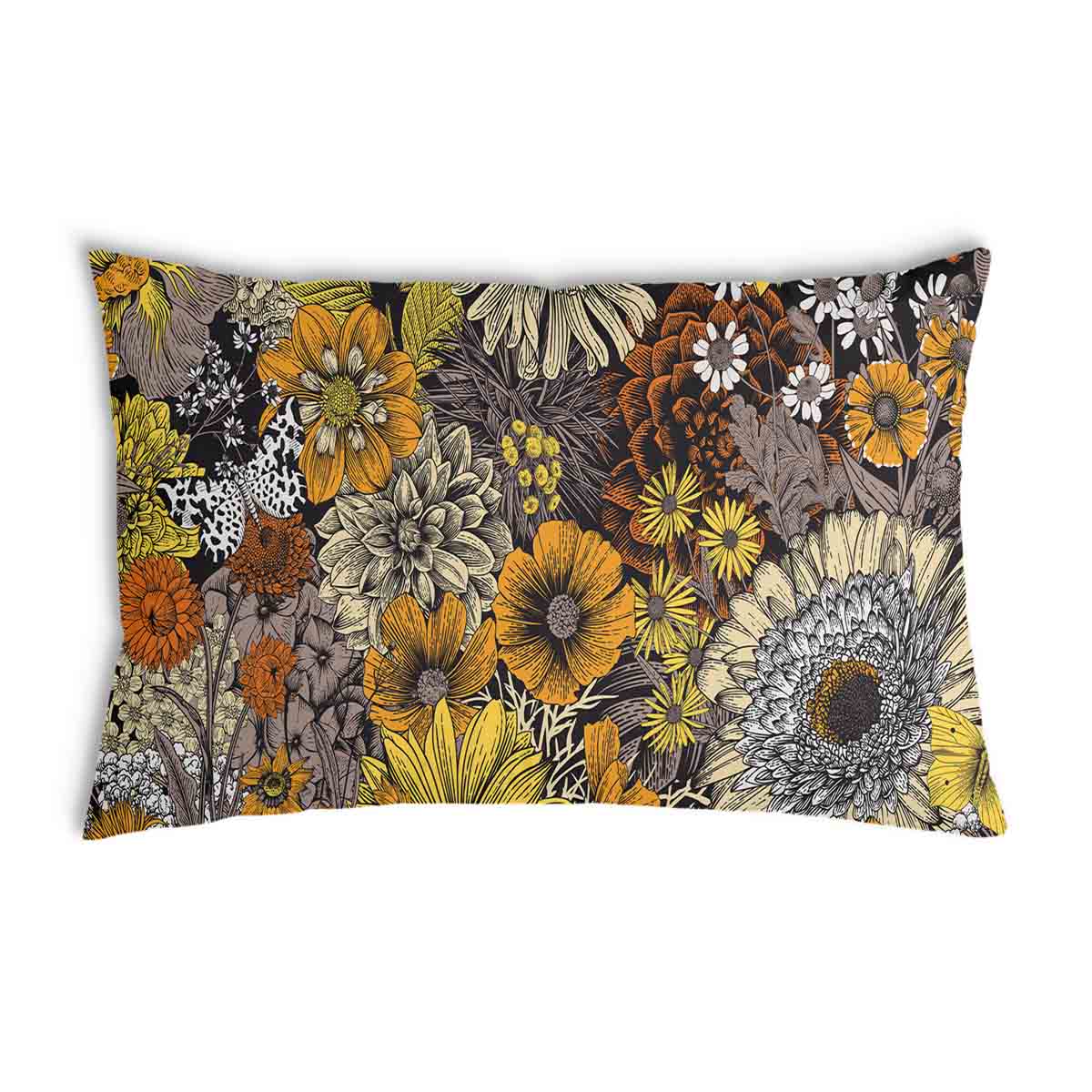 Health pillow yellow flowers