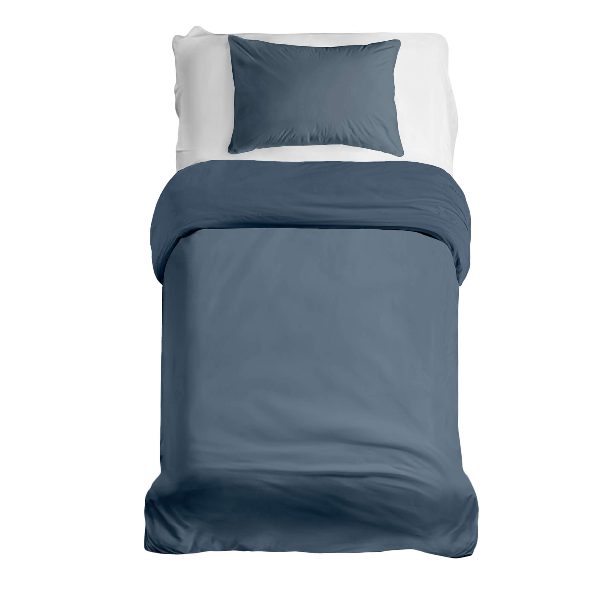 Therapy blankets Basic bedding set Steel blue