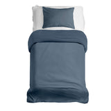 Therapy blankets Basic bedding set Steel blue