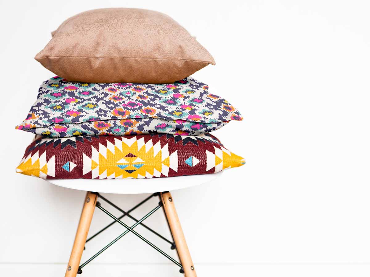 Coussin de santé coloré avec imprimé léopard