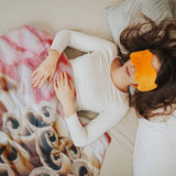 Therapy blanket bedding set with cinnamon sticks