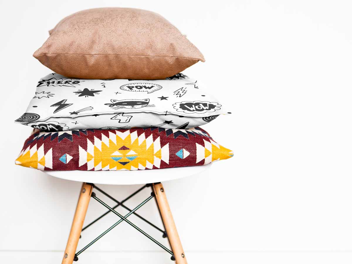 Health Pillow White Superheroes