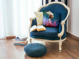 Health pillow with mushroom and snail