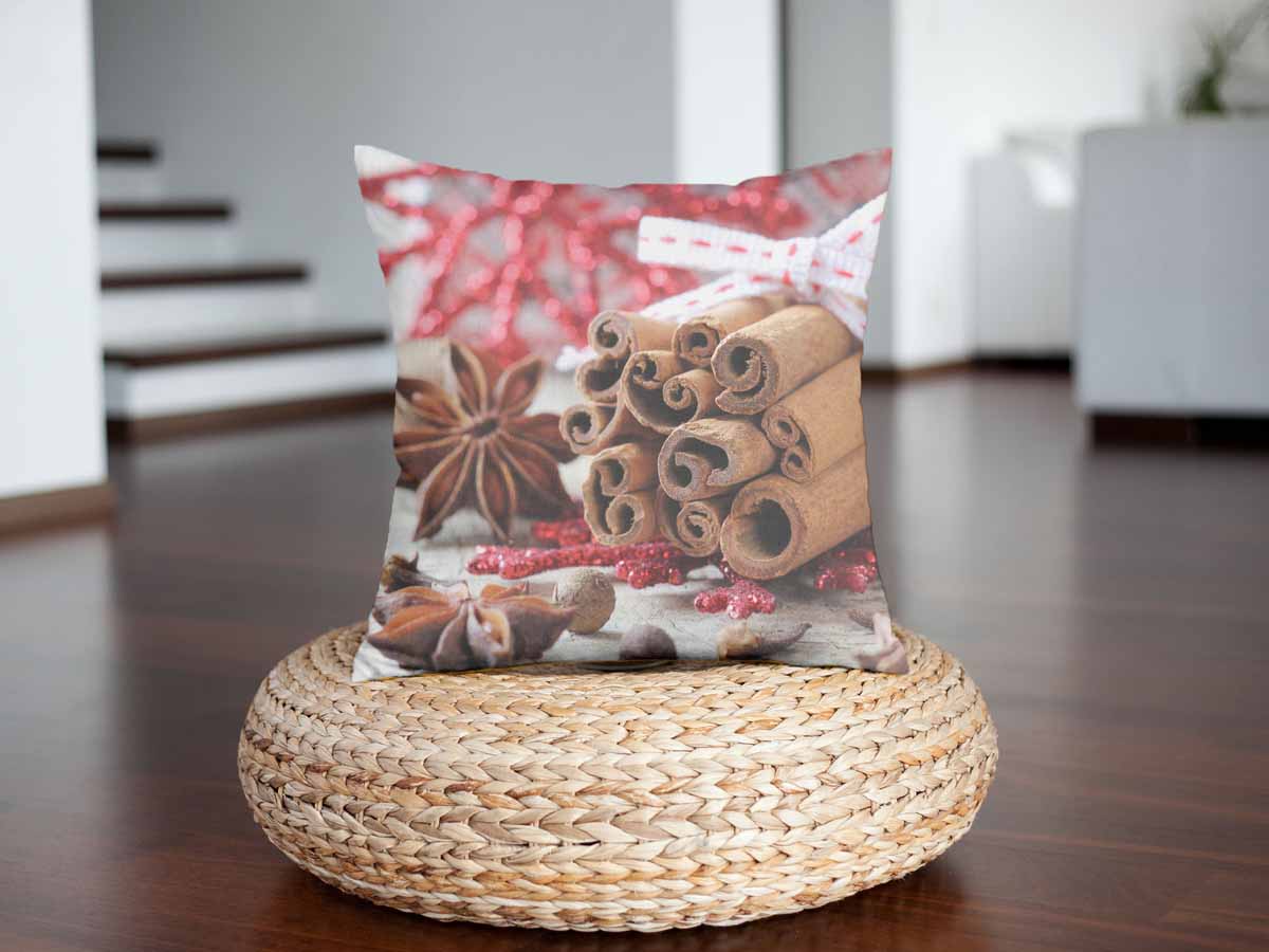 Health pillow with cinnamon sticks