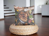 Health pillow with a plate of sausage