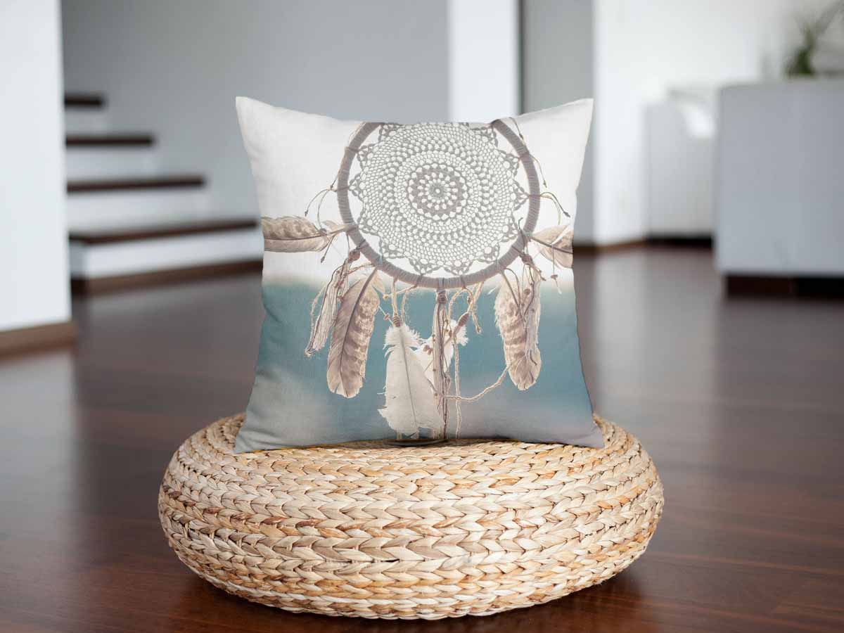 Health pillow with dreamcatcher
