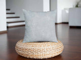 Health pillow, grey with snowflakes