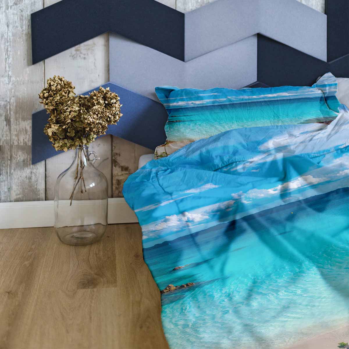 Ensemble de linge de lit avec couverture thérapeutique Fernweh