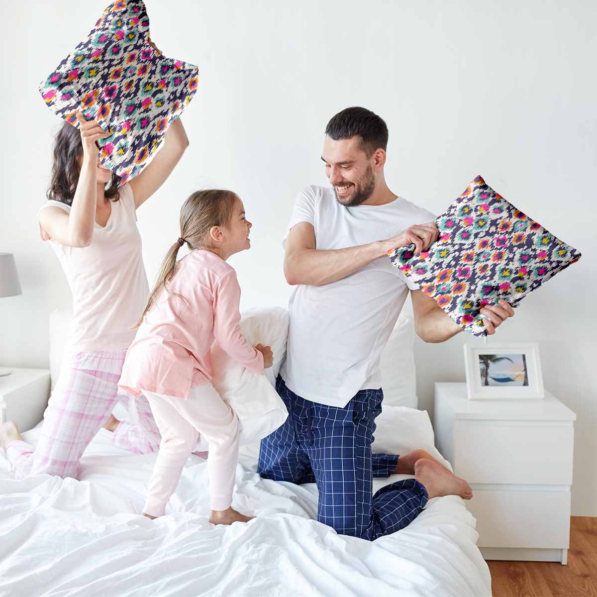 Coussin de santé coloré avec imprimé léopard