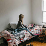 Therapy blanket and bedding set: Dog in Paris