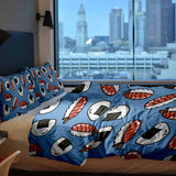 Therapy blanket bedding set with sashimi