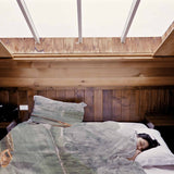 Therapy blankets bedding set lake with boats