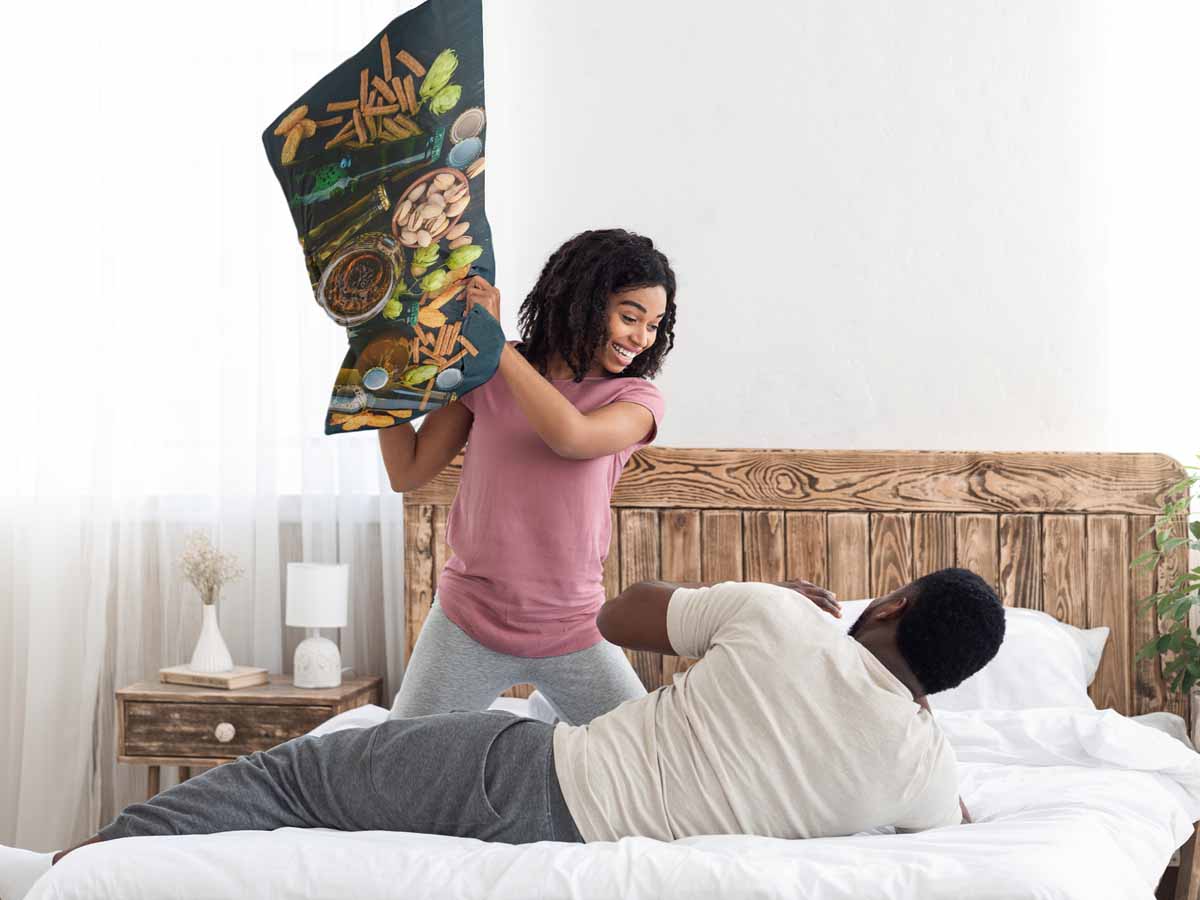 Health pillow Italian evening