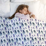 Original therapy blanket - cotton cover jellyfish