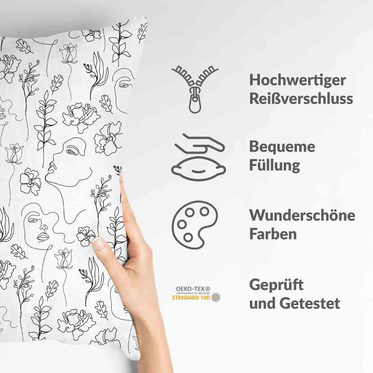 Coussin de santé Boho Fleurs