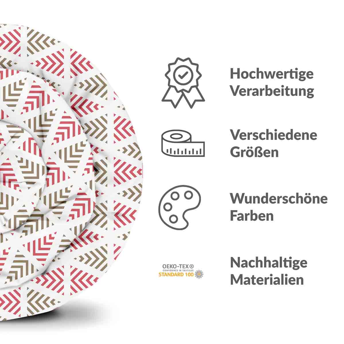 Couette de thérapie Ensemble de linge de lit triangles de Noël