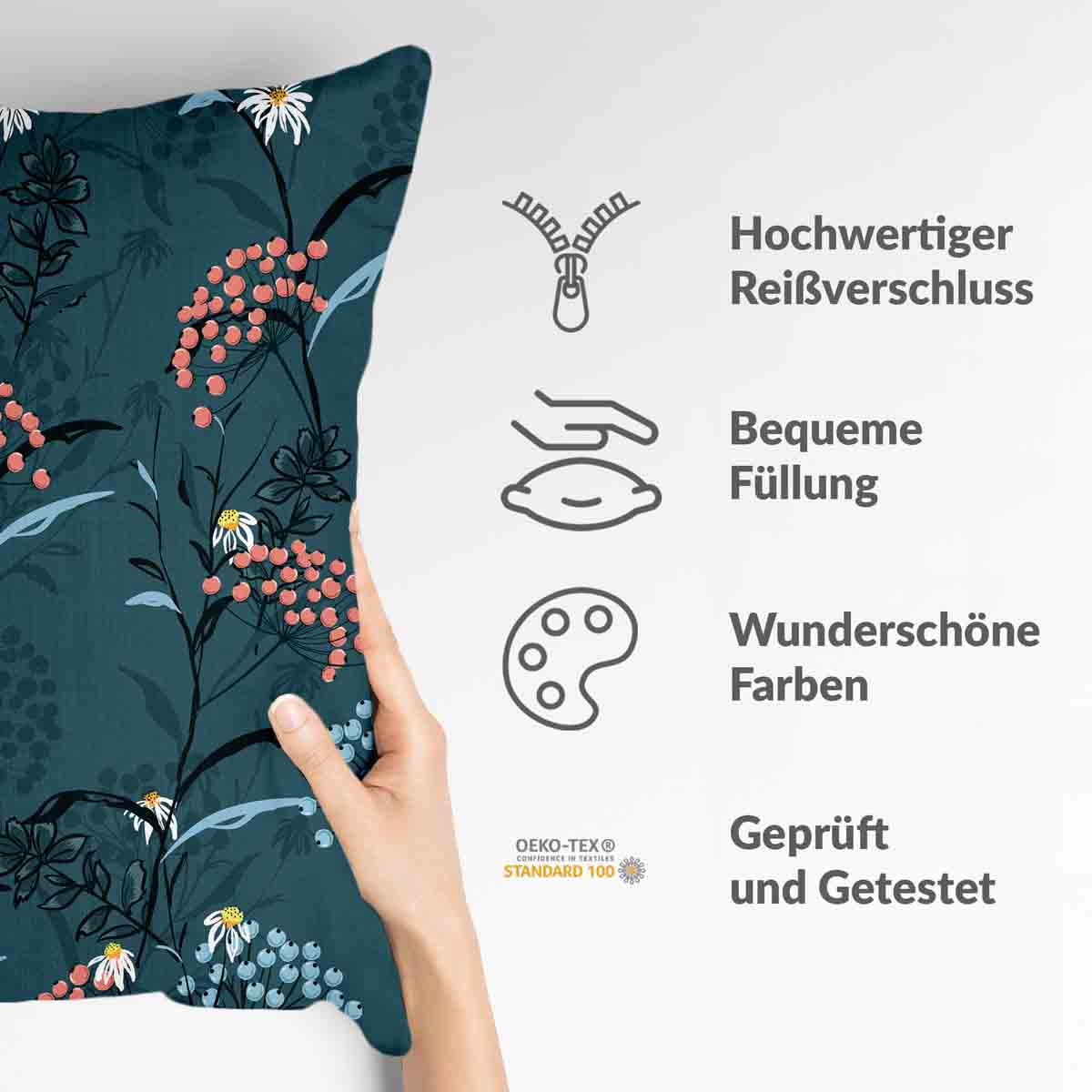 Coussin de santé Fleurs de printemps