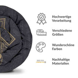 Therapy Blanket Bedding Set Black Mystic Mandala