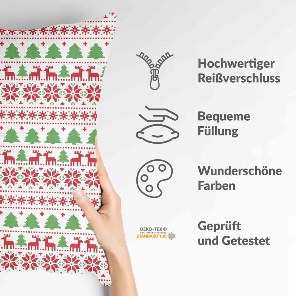 Coussin de santé Noël en Norvège