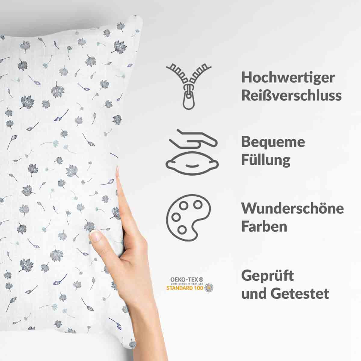 Health pillow flying leaves