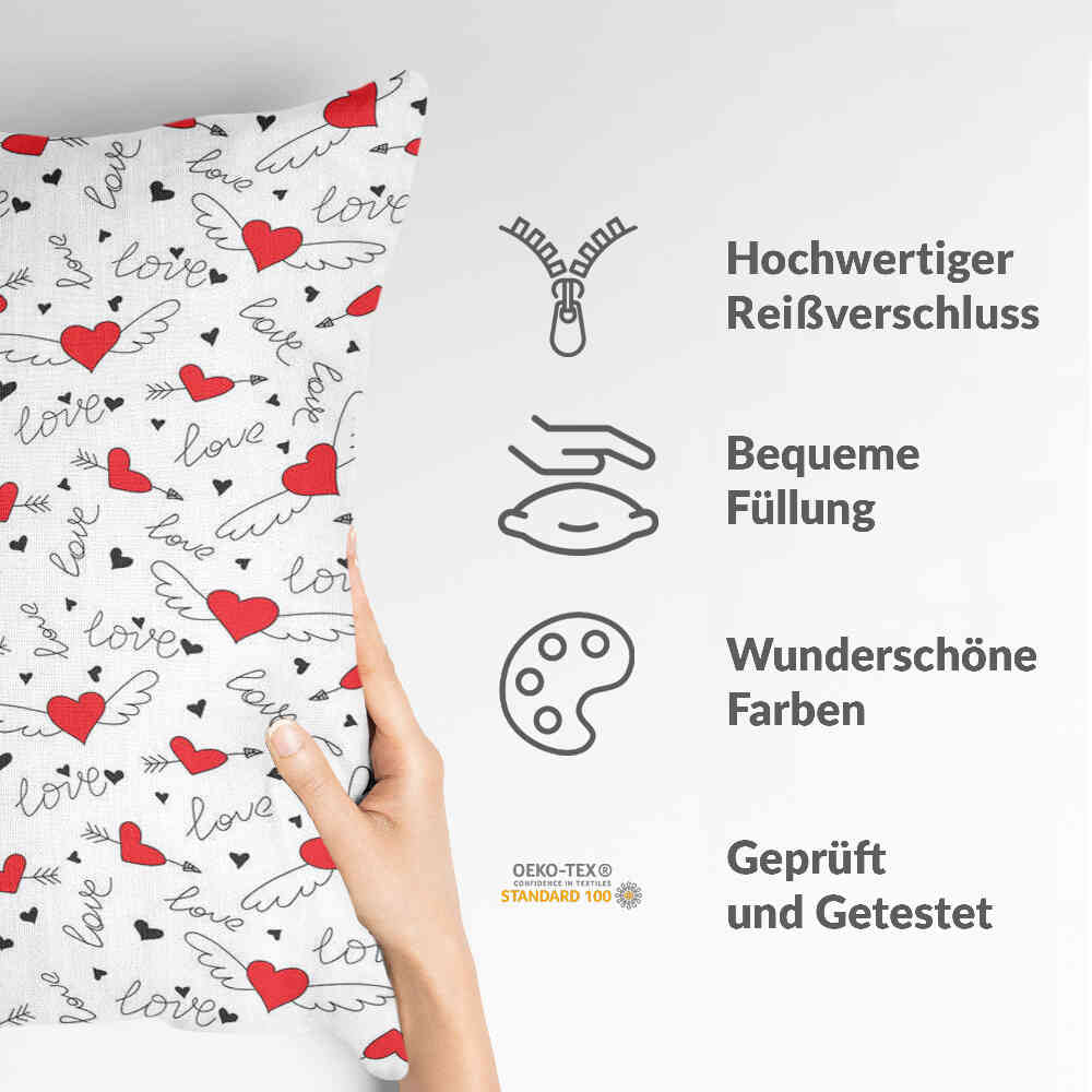 Health pillow Love gives wings