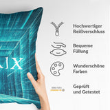Health Pillow Blue Matrix