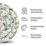 Original therapy blanket - cotton cover leaf pattern beige