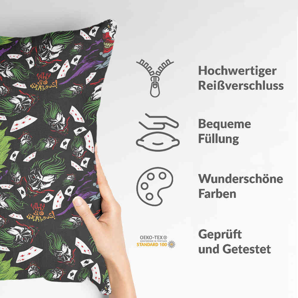 Coussin de santé Joker coloré