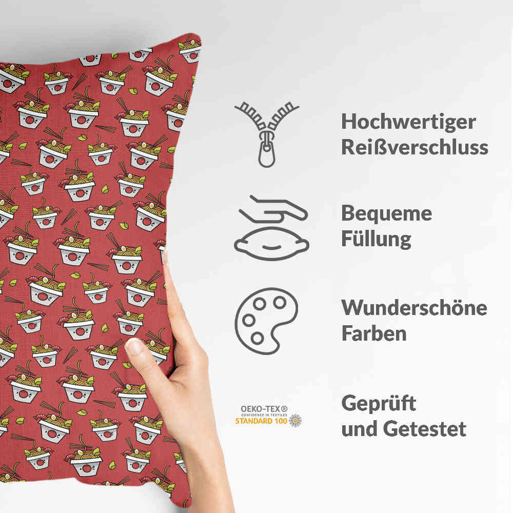 Health Pillow Red Take-away