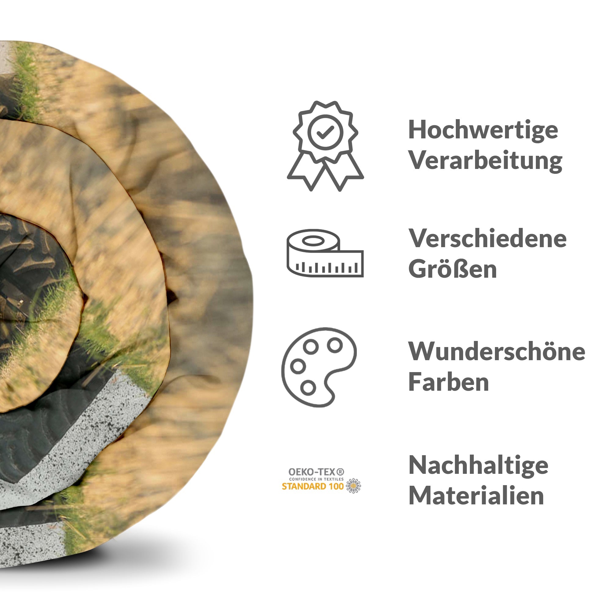 Therapy blankets bedding set tractor in blue