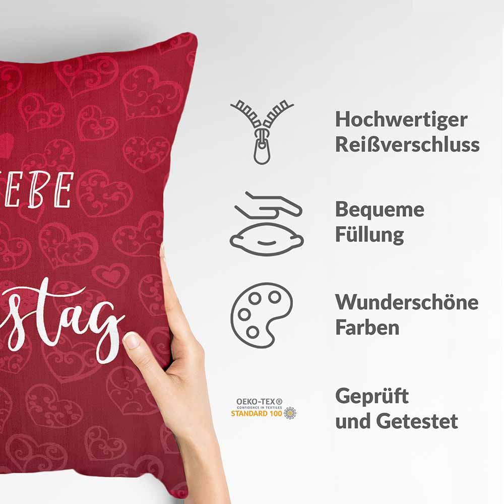 Coussin de santé Tout mon amour pour la Saint-Valentin