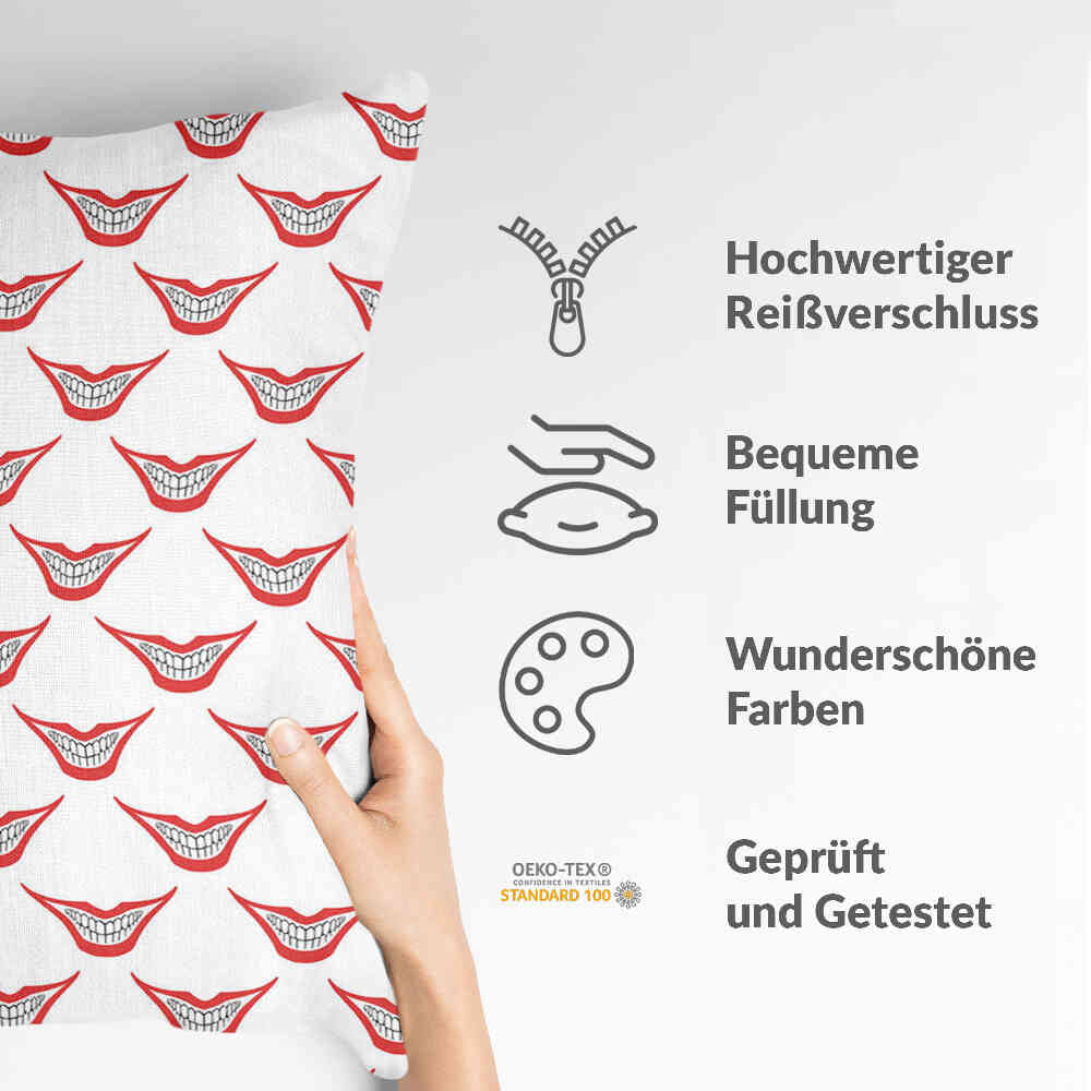 Health Pillow White Joker