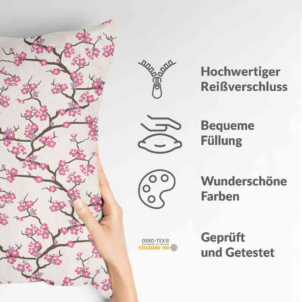 Coussin de santé fleur de cerisier japonaise