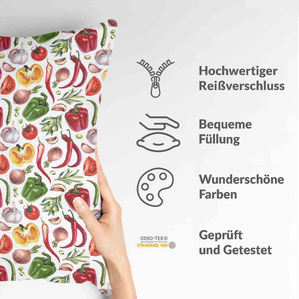 Coussin de santé avec légumes