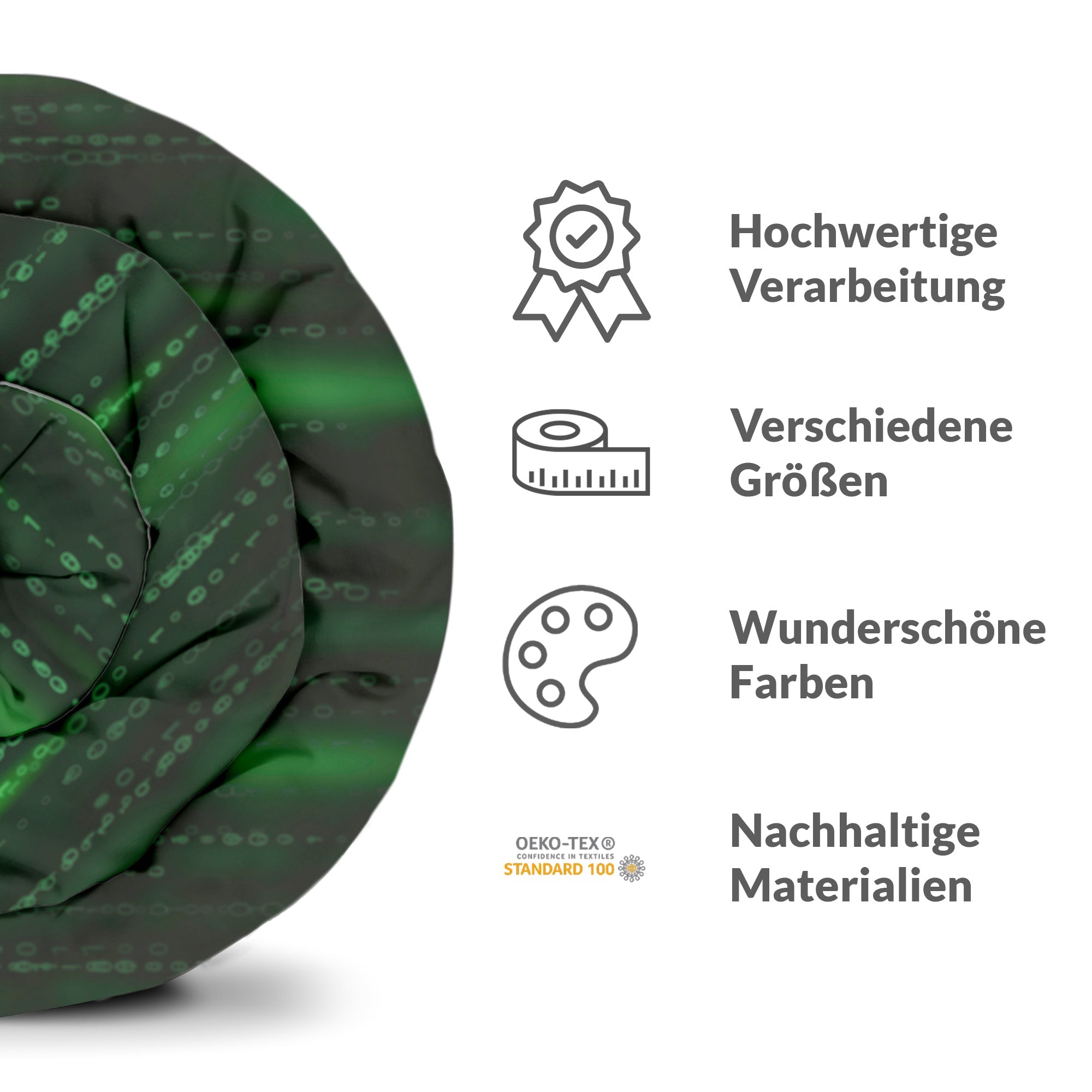 Original therapy blanket - cotton cover green number code