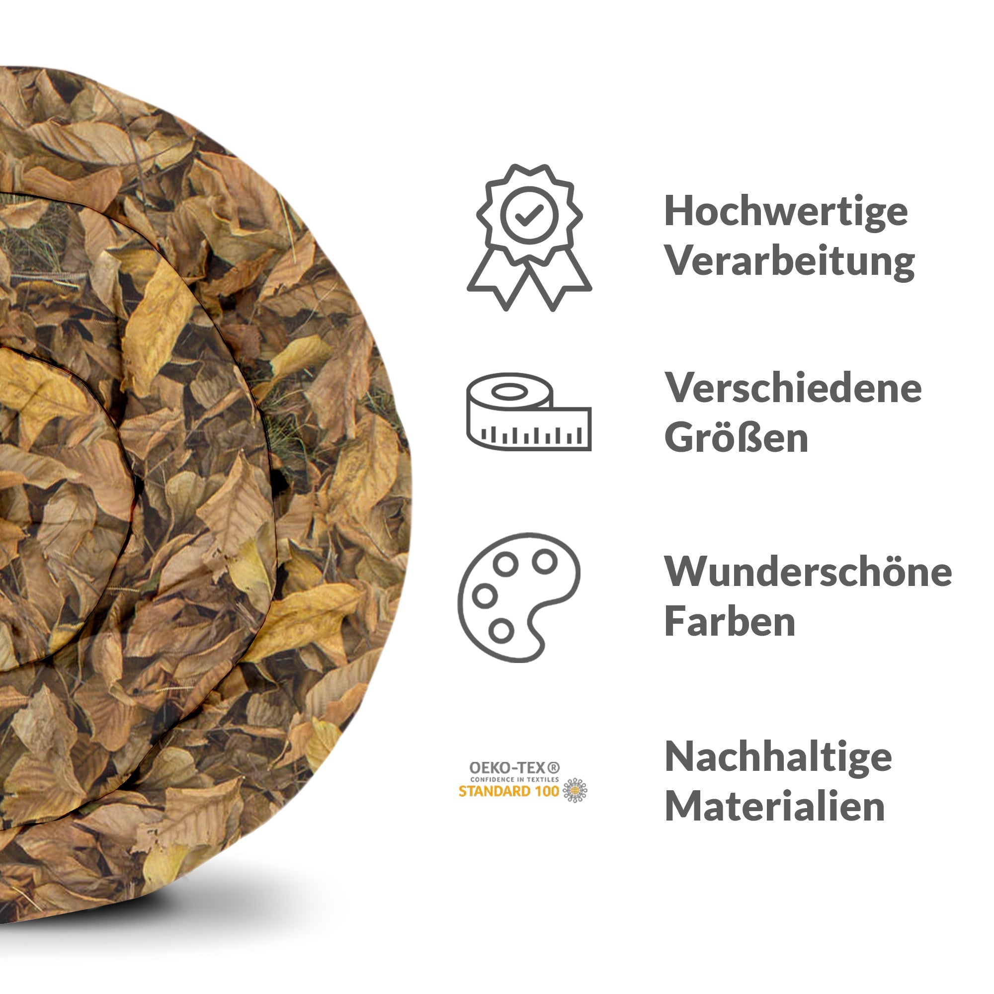 Therapy blankets bedding set maple leaves