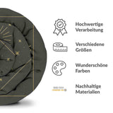 Therapy blanket bedding set, black, sun and cosmos.