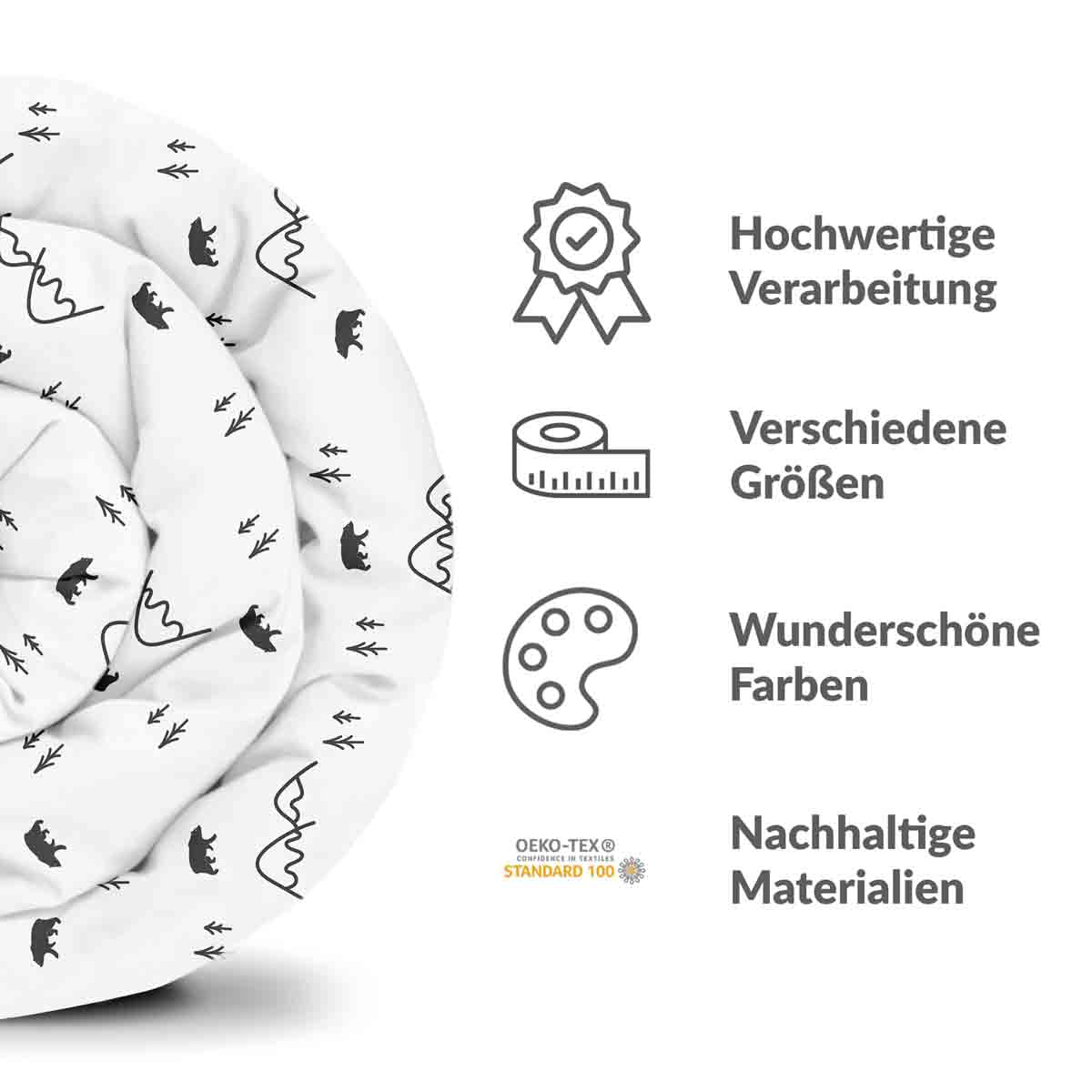 Therapy blankets bedding set forest in Canada