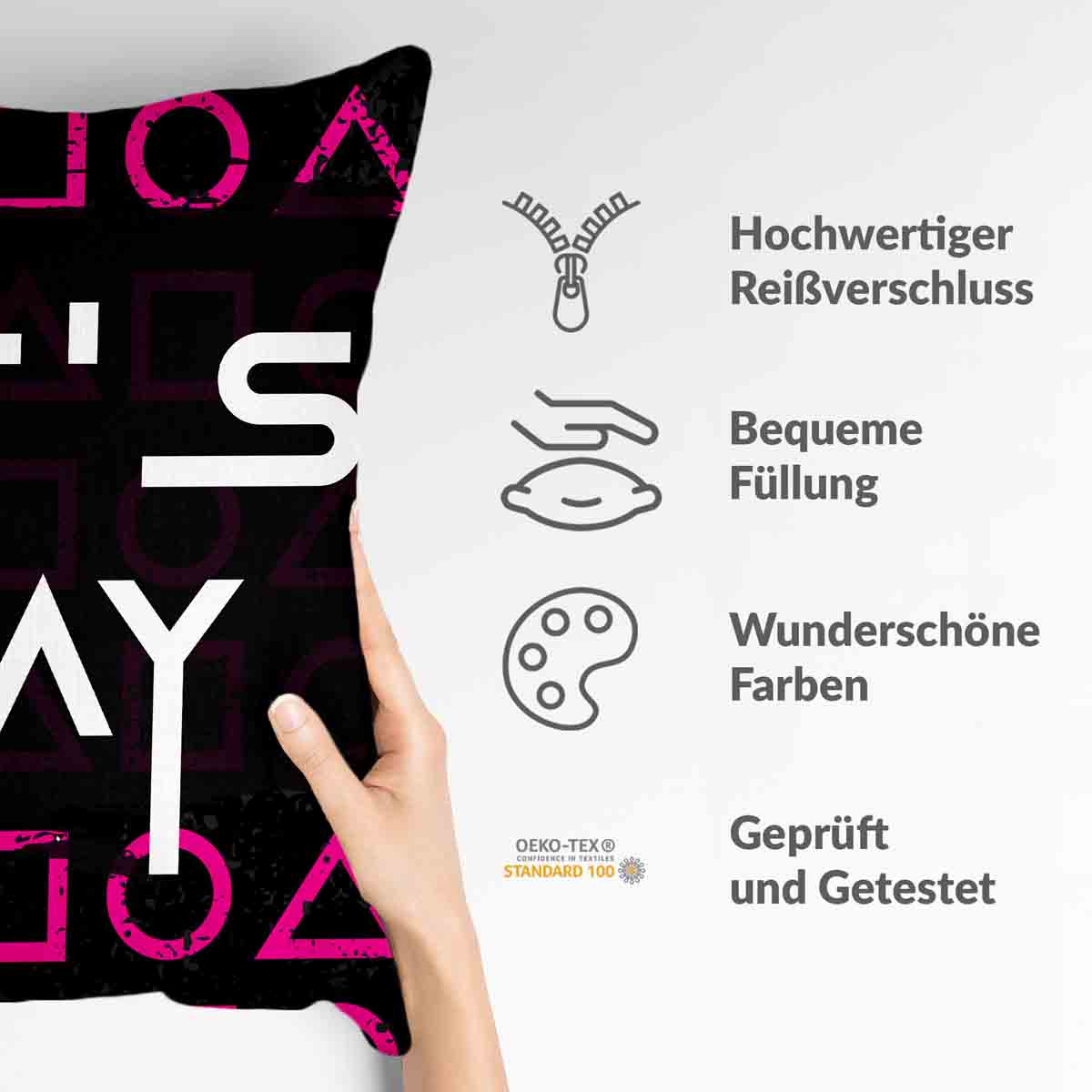 Coussin de santé Let's Play