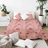 Original therapy blanket - cotton cover pink I love you