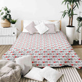Original therapy blanket - cotton cover white Love U