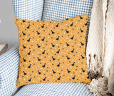 Health pillow orange with Potter's broom