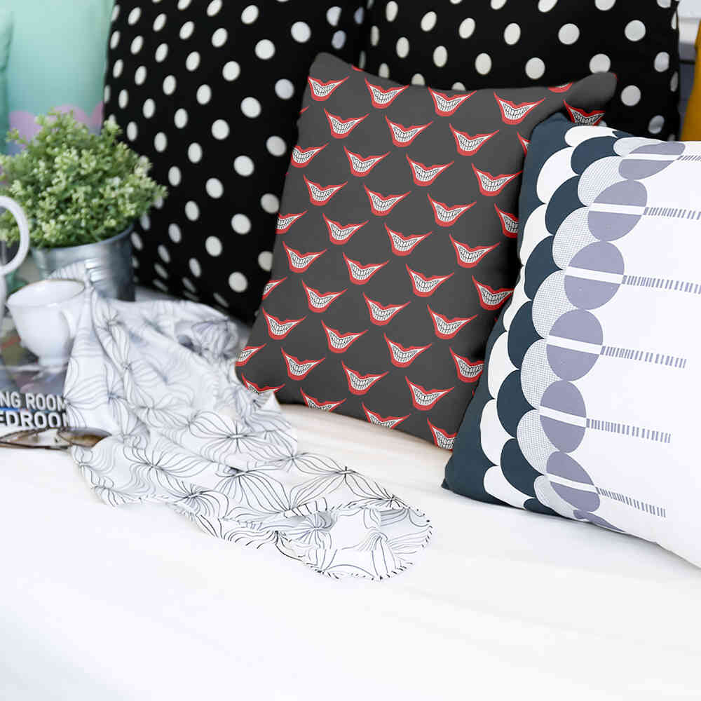 Coussin de santé Bouche souriante