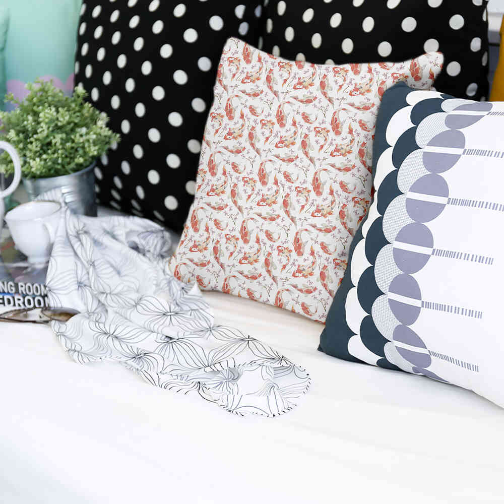 Health Pillow Carp Orange