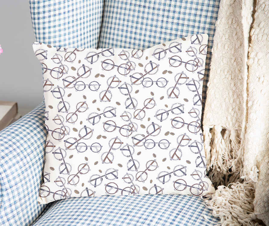 Health pillow with Harry's glasses