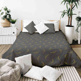 Original therapy blanket - cotton cover gray with wheat