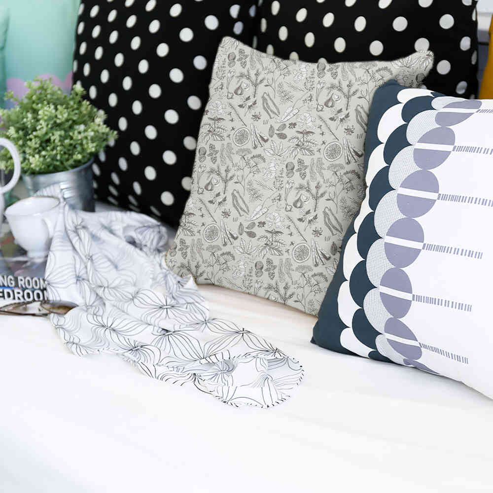 Health Pillow Gray Spices