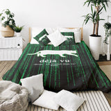 Original therapy blanket - cotton cover green Déjà-Vu
