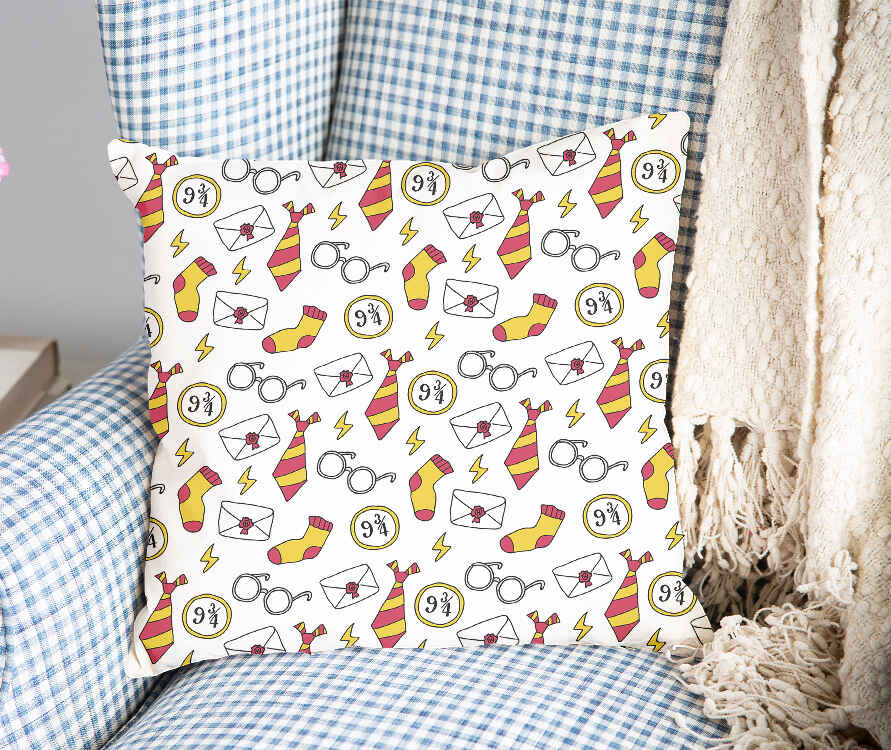 Health Pillow White Magic School